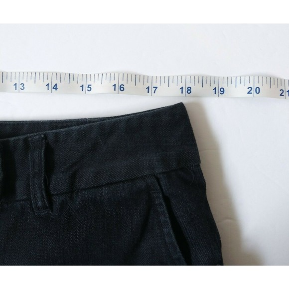 INC International Concepts Women's Flared Leg Jeans Size 14 Navy Dark Wash Denim - Picture 10 of 11